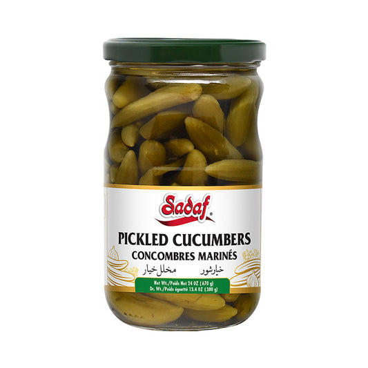 Sadaf Pickled Cucumber With Dill 24 oz