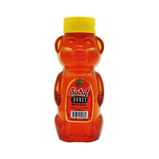 Sadaf Sage Honey Bear 12 oz