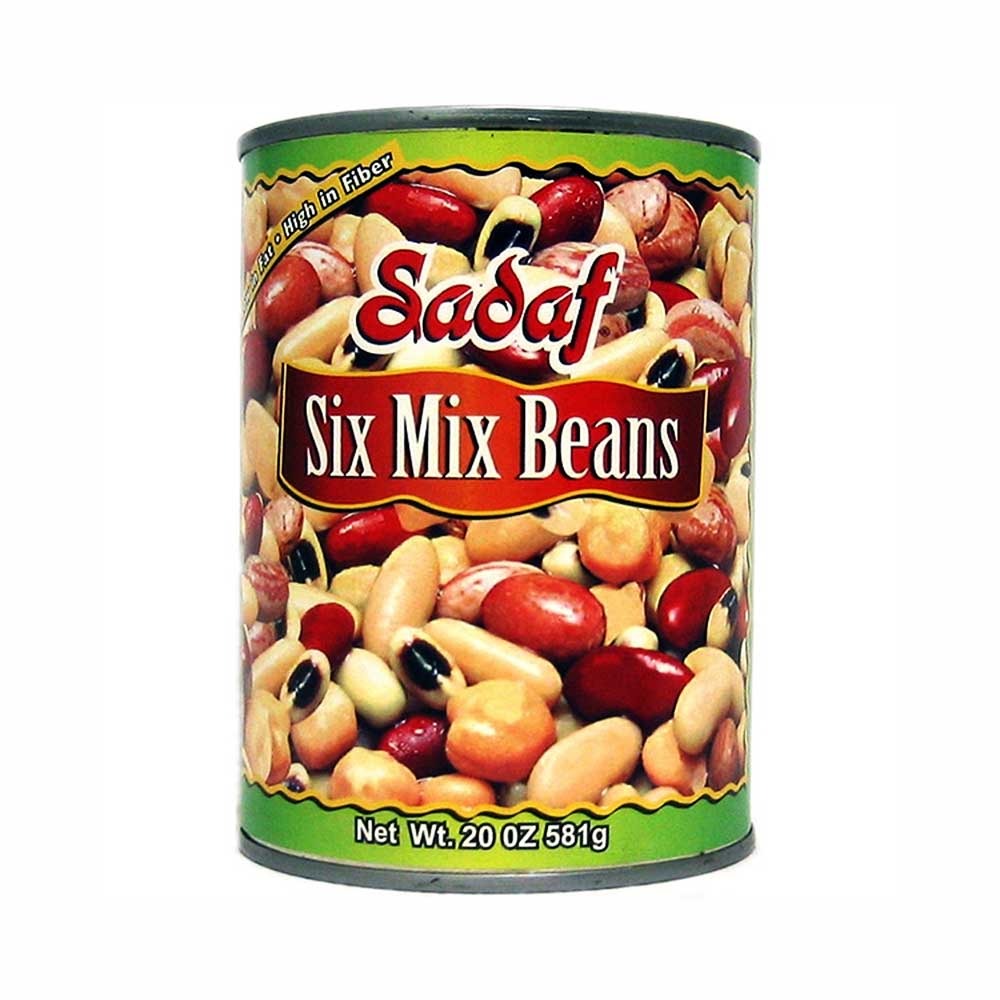 Sadaf Six Mix Beans 20 oz