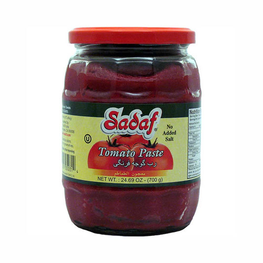 Sadaf Tomato Paste  No Salt 700 gr