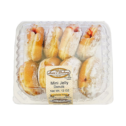 Sam's Mini Jelly Filled Hanukkah Donuts