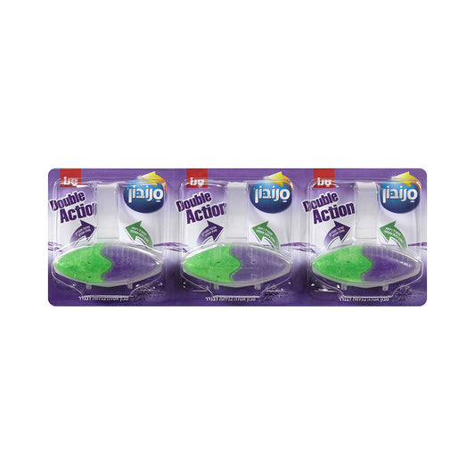 Sano Sanobon Double Action Toilet Rim Block Lavender 3pk