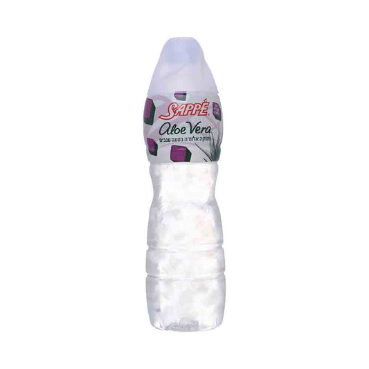 Sappe Aloe Vera Beverage Grape Flavor With Aloe Vera Cubes 33.8 oz
