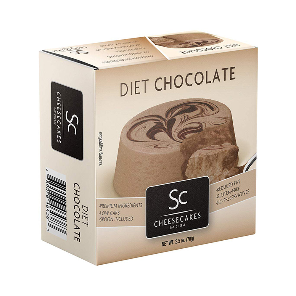 Say Cheese Diet Chocolate Cheese Cakes 2.5 oz