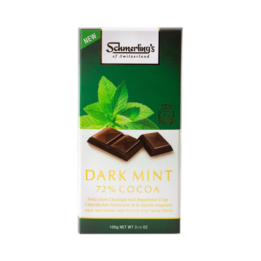 Schmerling's 72% Dark Mint Chocolate 3.5 oz