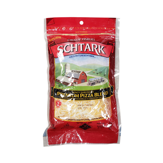 Schtark Premium Shredded Pizza Cheese Blend 8 oz