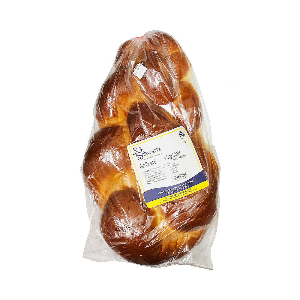 Schwartz Bakery San Diego Enriched Egg Challa 24 oz