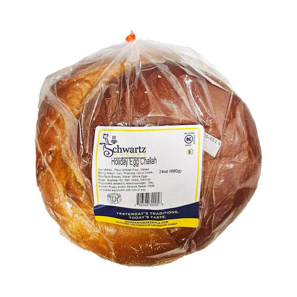 Schwartz Holiday Egg Challah 24 oz