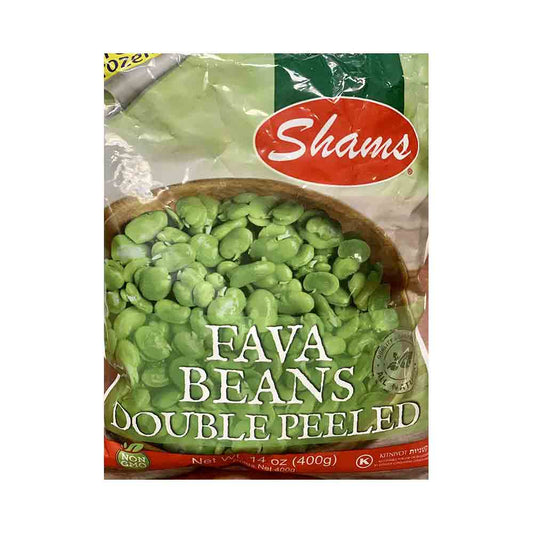 Shams Fava Beans Double Peeled 14 oz