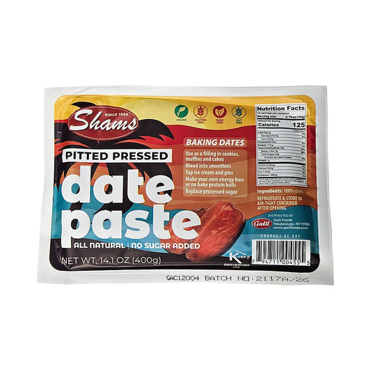 Shams Pitted Pressed Date Paste 14.1 oz