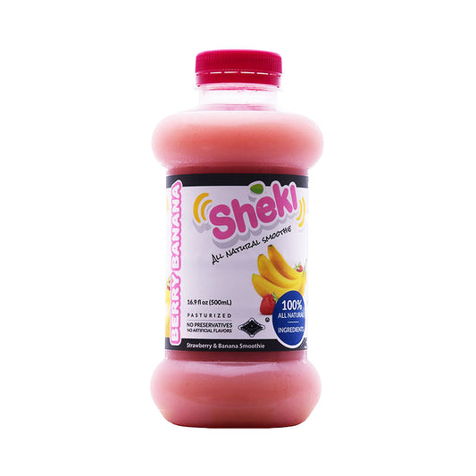 Sheki Strawberry Banana All Natural Smoothie 16.9 fl