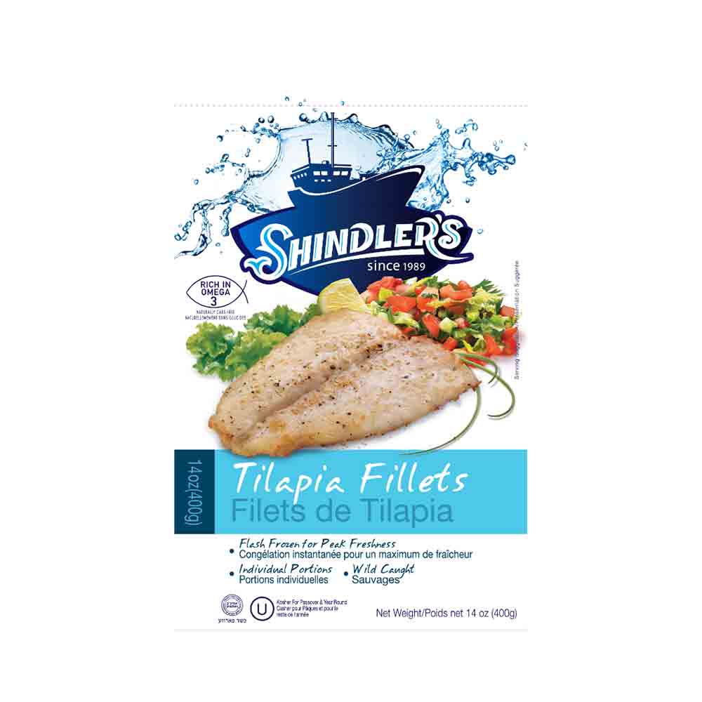 Shindler's Tilapia Fillets 14 oz