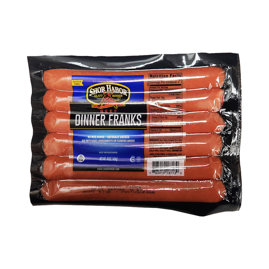 Shor Habor Dinner Franks 16 oz
