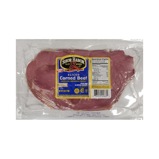 Shor Habor Sliced Corned Beef 6 oz
