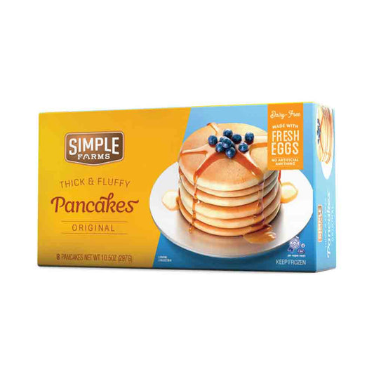 Simple Farms 8 Thick &amp; Fluffy Pancakes 10.5 oz