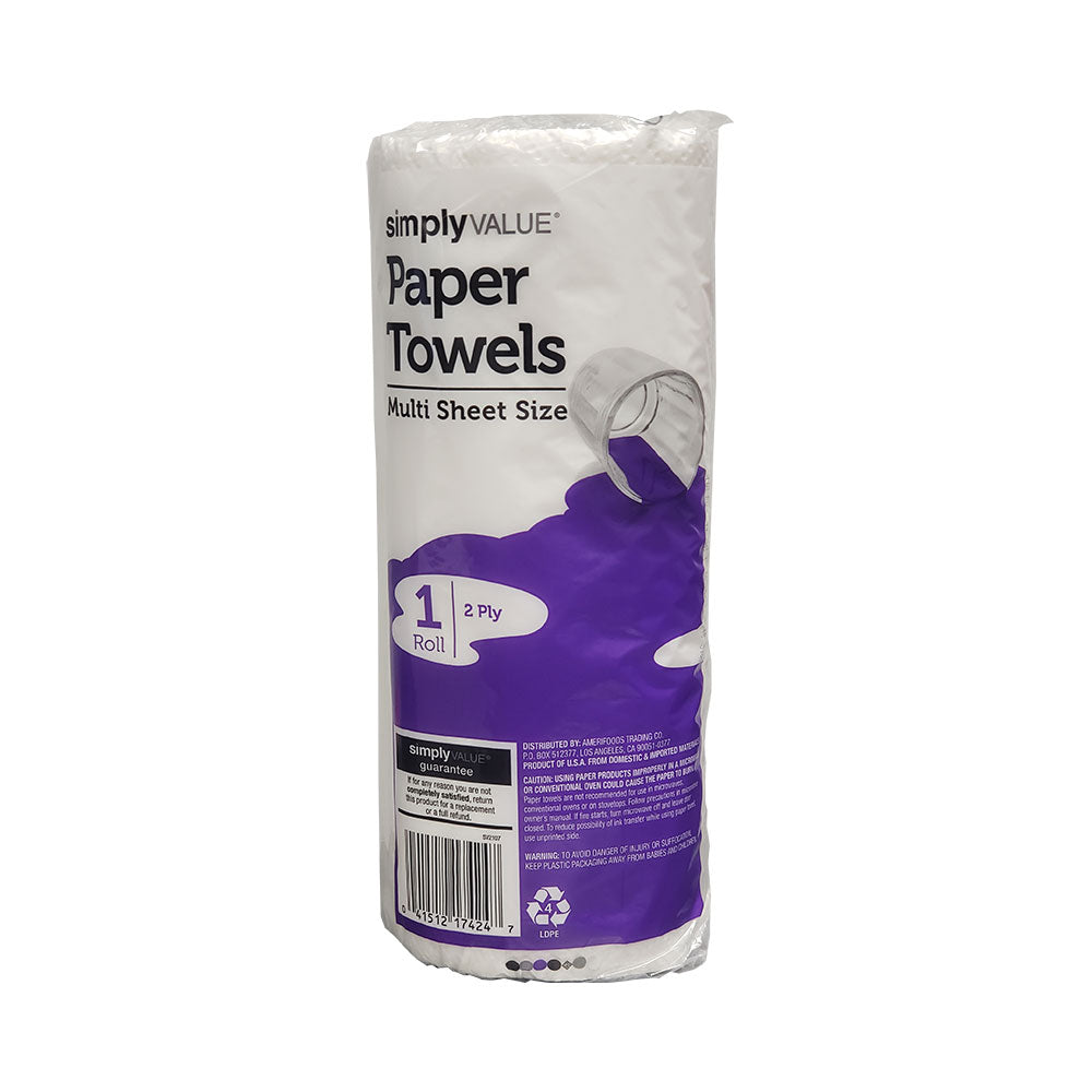 Simply Value Paper Towels 1Roll