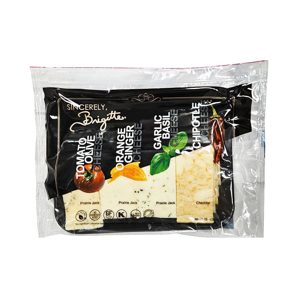 Sincerely Brigitte Variety Slice Cheese 12 oz