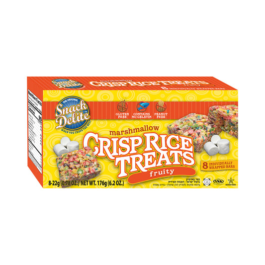 Snack Delite Fruity Marshmallow Crisp Rice Treats 6.2 oz