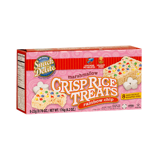 Snack Delite Rainbow Chip Marshmallow Crisp Rice Treats 6.2 oz