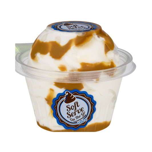 Soft Serve On The Go Caramel Vanilla Ice Cream 8 fl