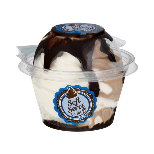 Soft Serve On The Go Vanilla Chocolate Ice Cream 8 fl
