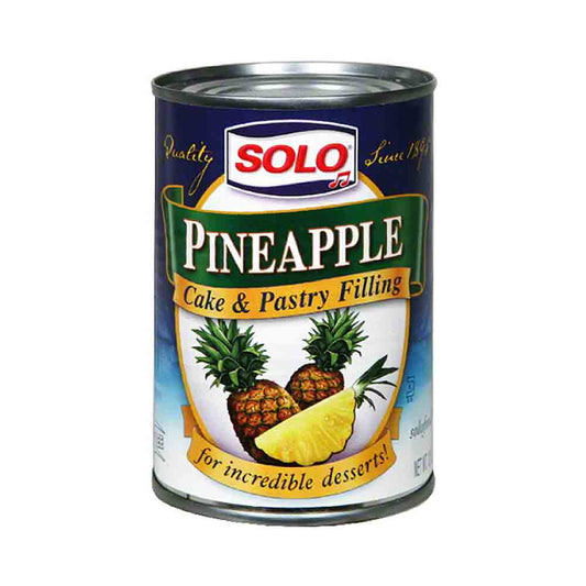 Solo Pineapple Cake  &amp; Pastry Filling 12 oz