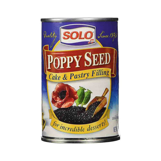 Solo Poppy Seed Cake &amp; Pastry Filling 12.5 oz