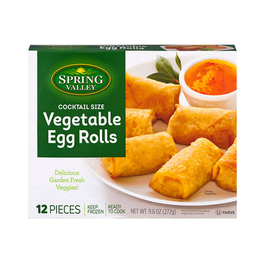Spring Valley Vegetable 12 Egg Rolls 9.6 oz