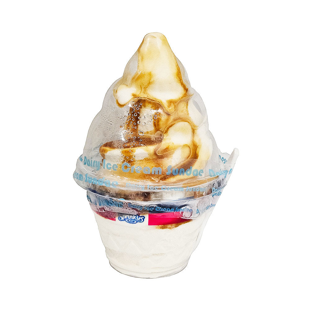 Sprinkles Vanilla Ice Cram with Caramel Topping 9.5 oz