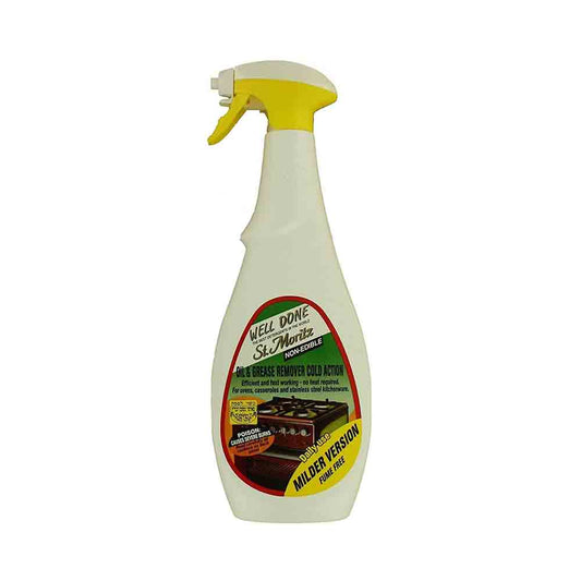 St.Moritz Well Done Oil & Grease Remover Milder Version Fume Free 27 oz