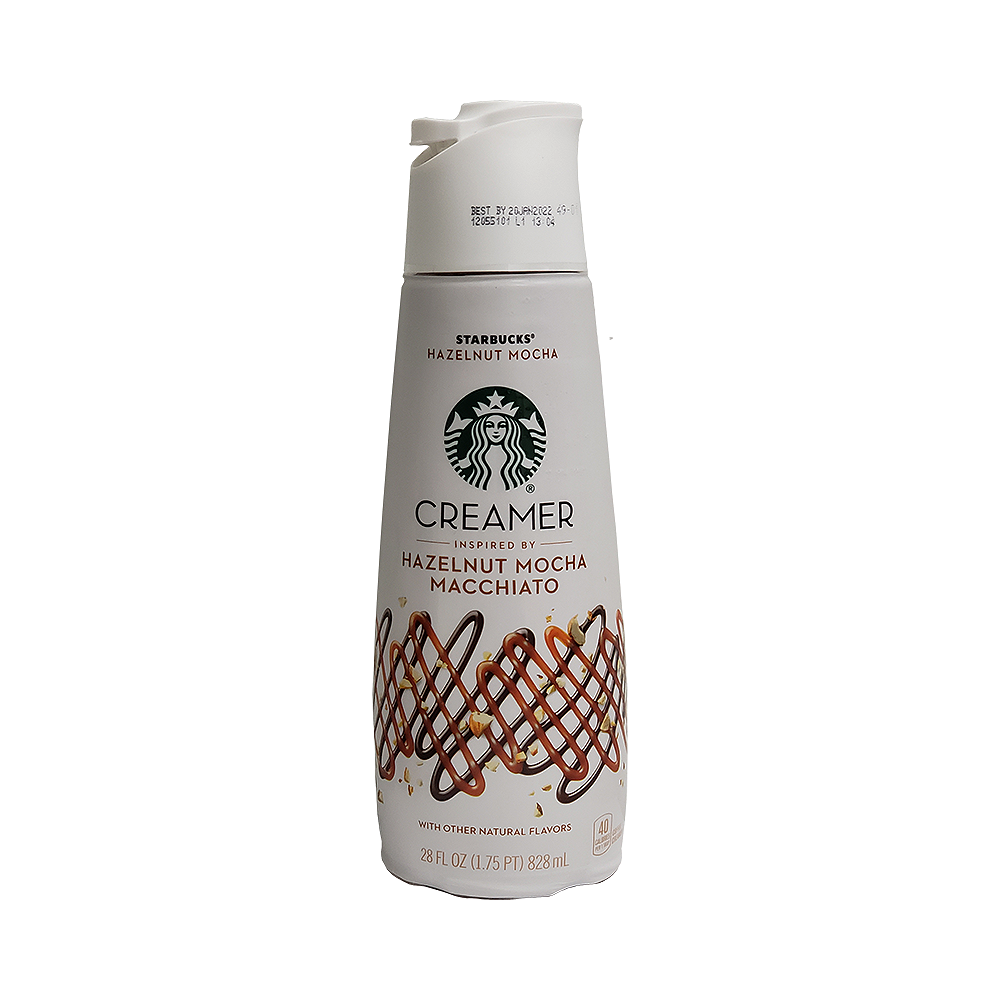 Starbucks Hazelnut Mocha Macchiato Creamer 28 fl