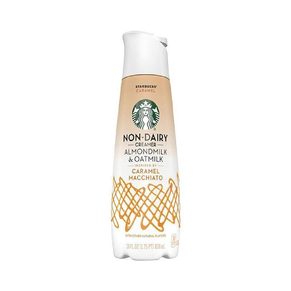 Starbucks Non Dairy Almond Milk &amp; Oat Milk Caramel Macchiato 28 oz