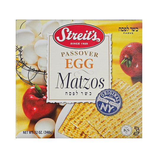 Streit's Egg Matzos 12 oz