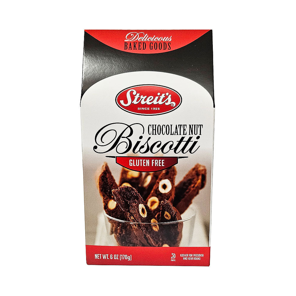 Streit's Gluten Free Chocolate Nut Biscotti 6 oz