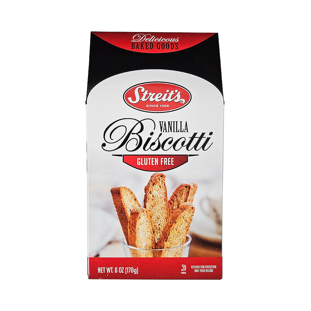 Streit's Vanilla Biscotti Gluten Free 6 oz