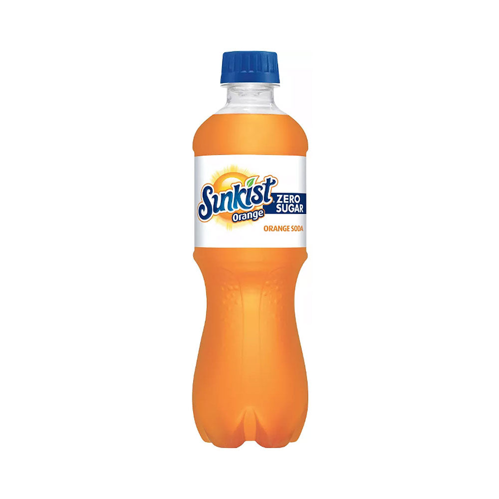 Sunkist Orange Soda Zero Sugar 16.9fl