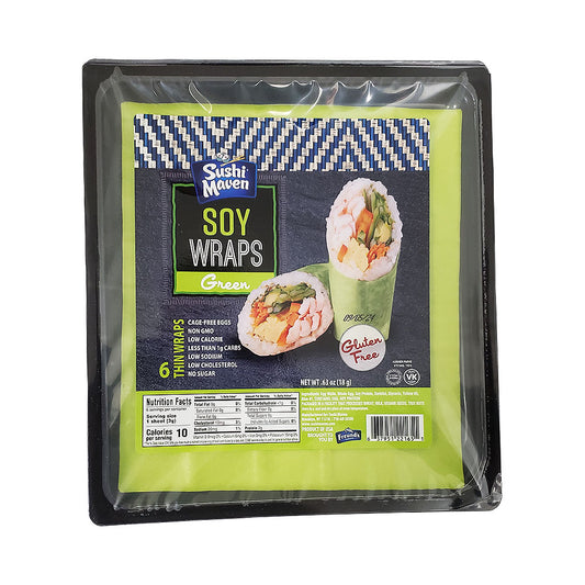 Sushi Maven Soy Wraps Green 0.63 oz