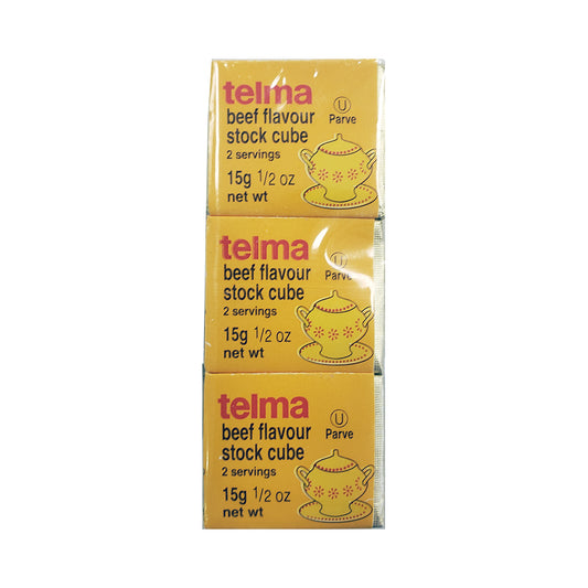 Telma Beef Flavor Stock Cubes 3 x 15 g