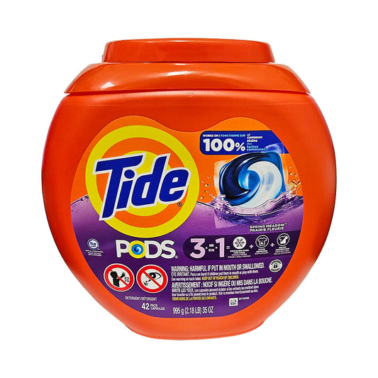 Tide Pods 3 in 1 Soring Meadow Praire Fleurie Detergent 35 oz