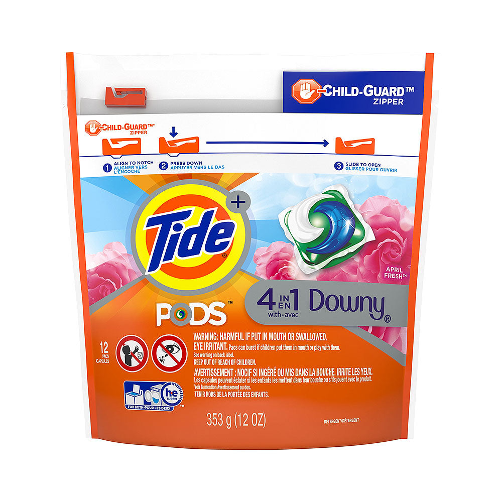 Tide Pods 4 in 1 Downy April Fresh 11 oz