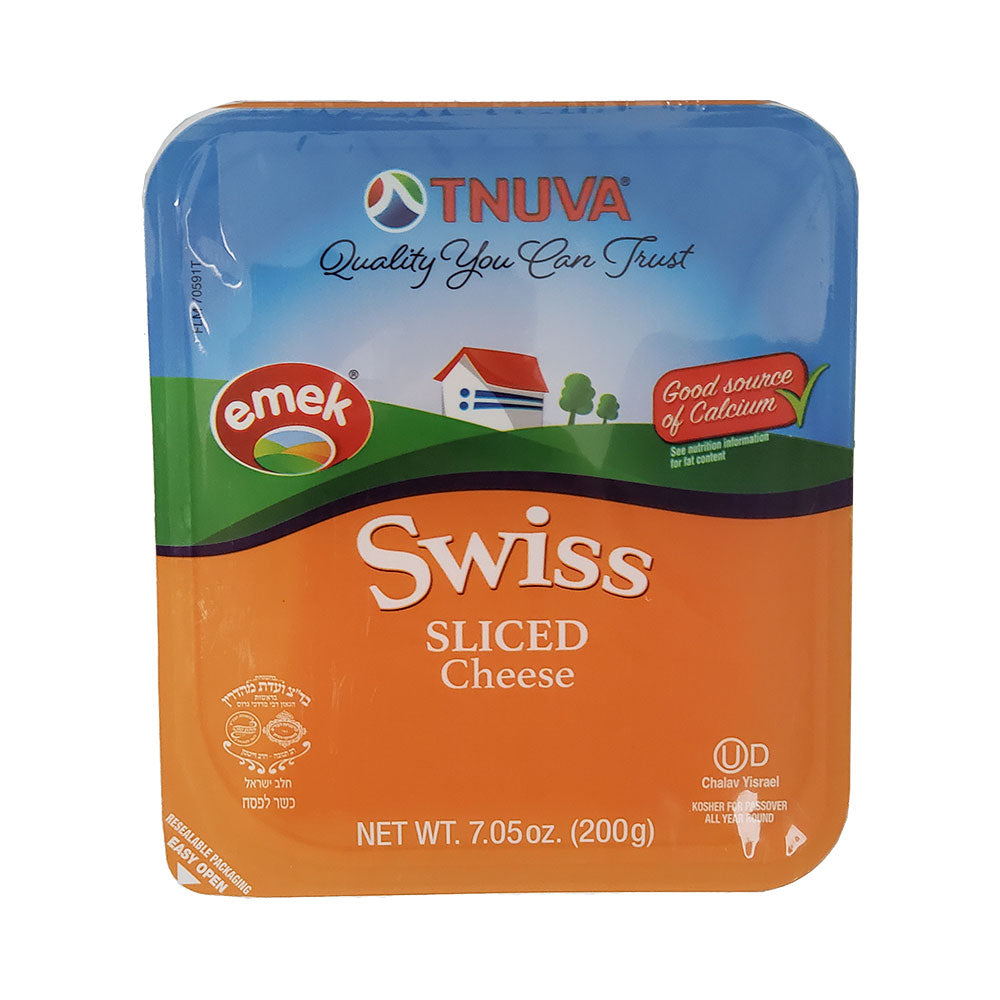 Tnuva Emek Swiss Cheese Sliced 7.05 oz