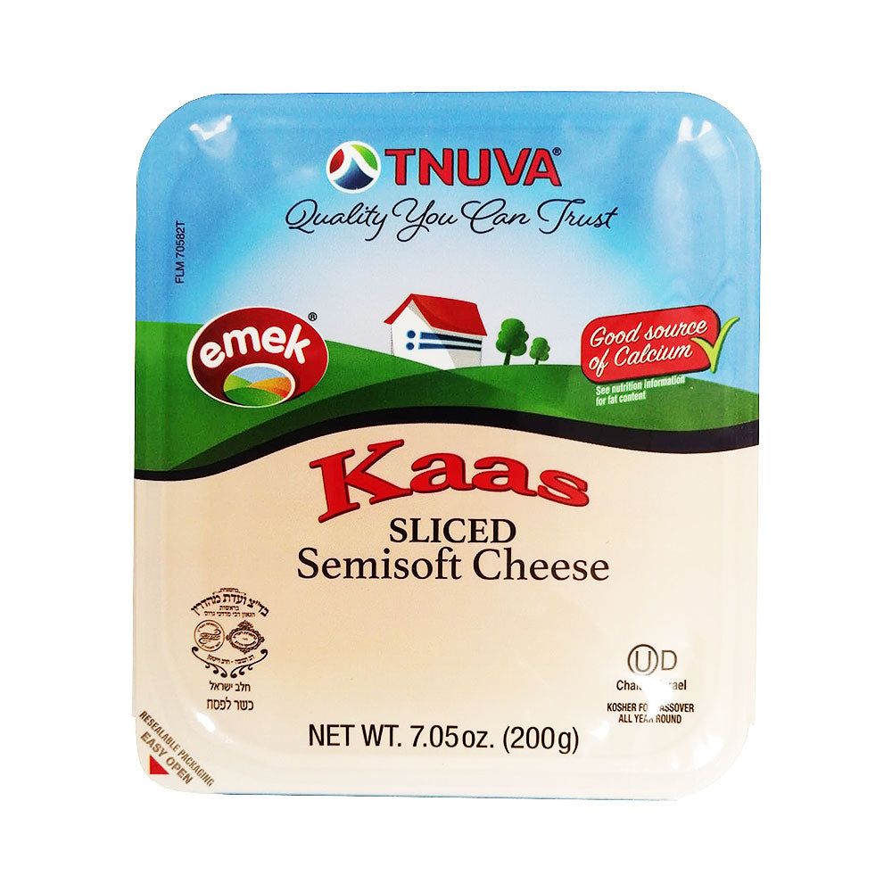 Tnuva Kaas Sliced Semisoft Cheese 7.05oz