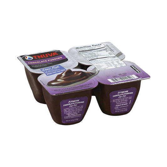 Tnuva Low Fat Chocolate Pudding 4x4.4oz