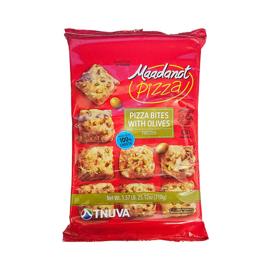 Tnuva Maadanot Pizza Bites Cheese With Olives 25.12oz