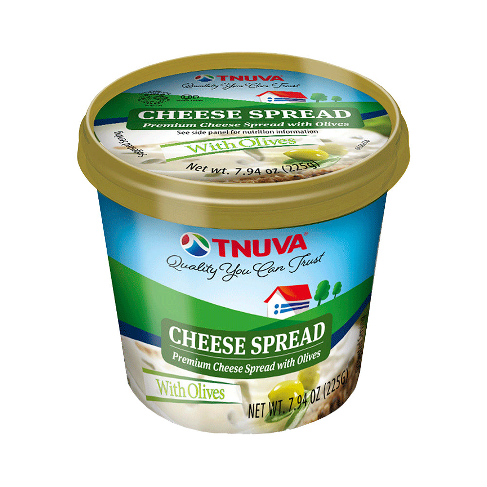 Tnuva Premium Cheese Spread With Olives 7.94 oz
