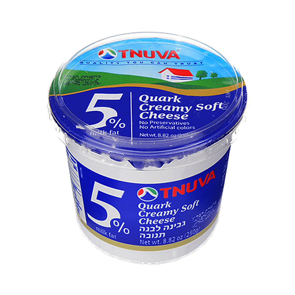 Tnuva Quark Creamy Soft 5% Cheese 8.82 oz