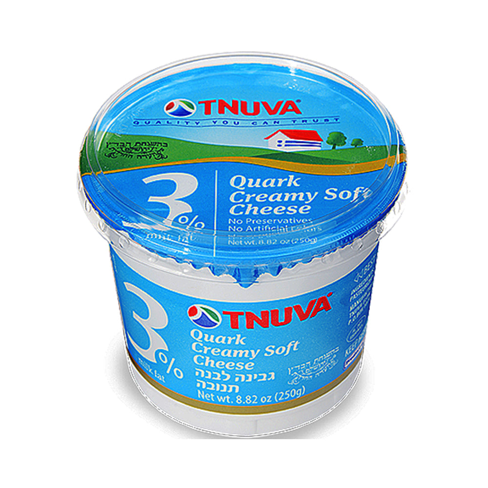 Tnva Quark Creamy Soft Cheese 3% Milk Fat 8.82 oz