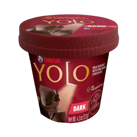 Tnuva Yolo Milk Dessert With Dark Chocolate 4.3 oz