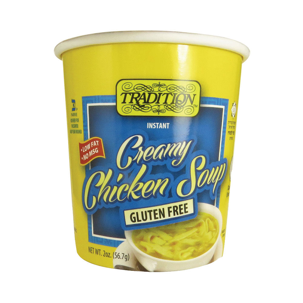 Tradition Gluten Free No MSG Chicken Flavored Instant Noodle Soup Cup 2 oz
