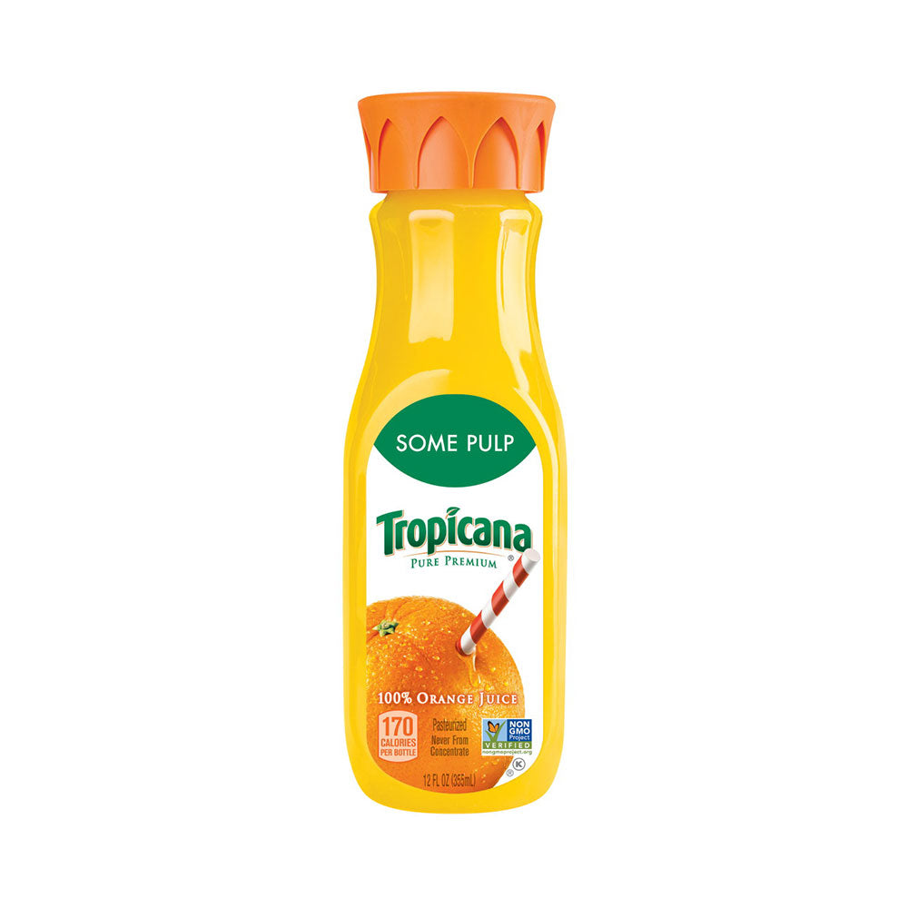 Tropicana Some Pulp orange juice 12 oz